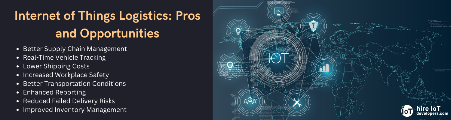Benefits of Logistics IoT Development | Hire IoT Developers